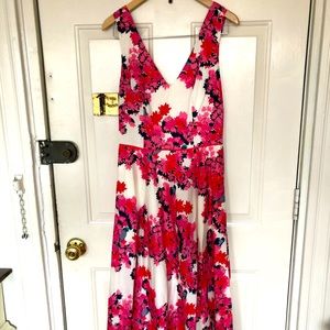 Boden floral a-line dress size 6R, never worn